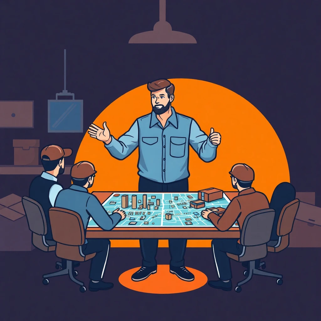 Leadership in delivery logistics