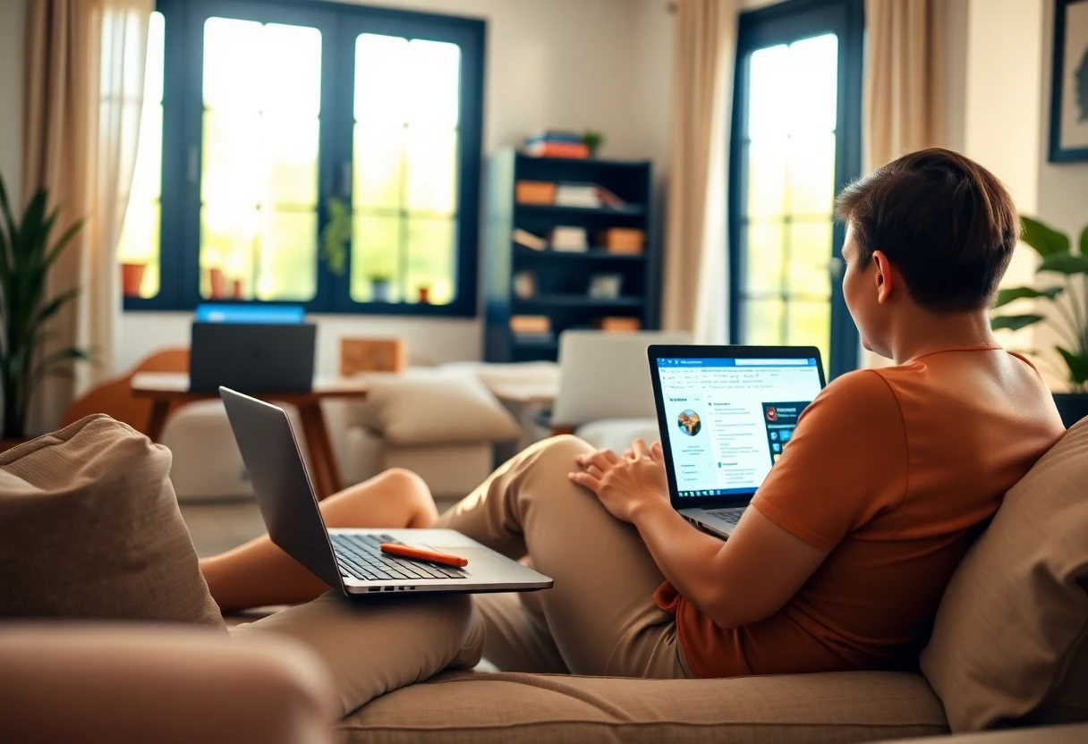 Exploring job opportunities online