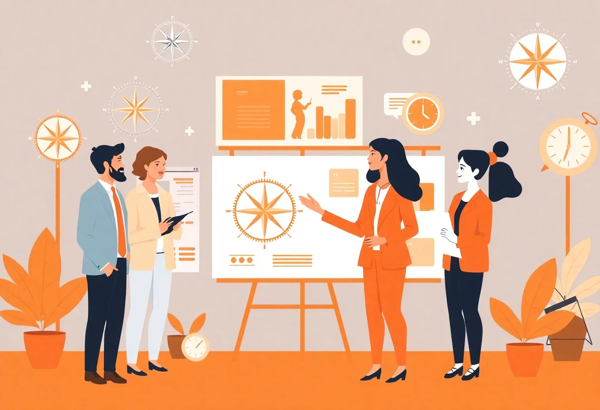 Guiding new finance professionals