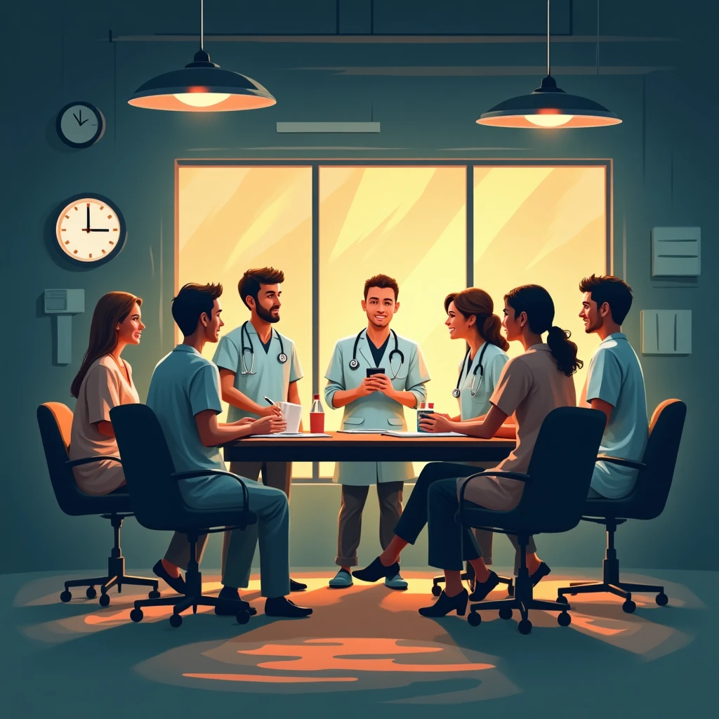 Healthcare team collaboration