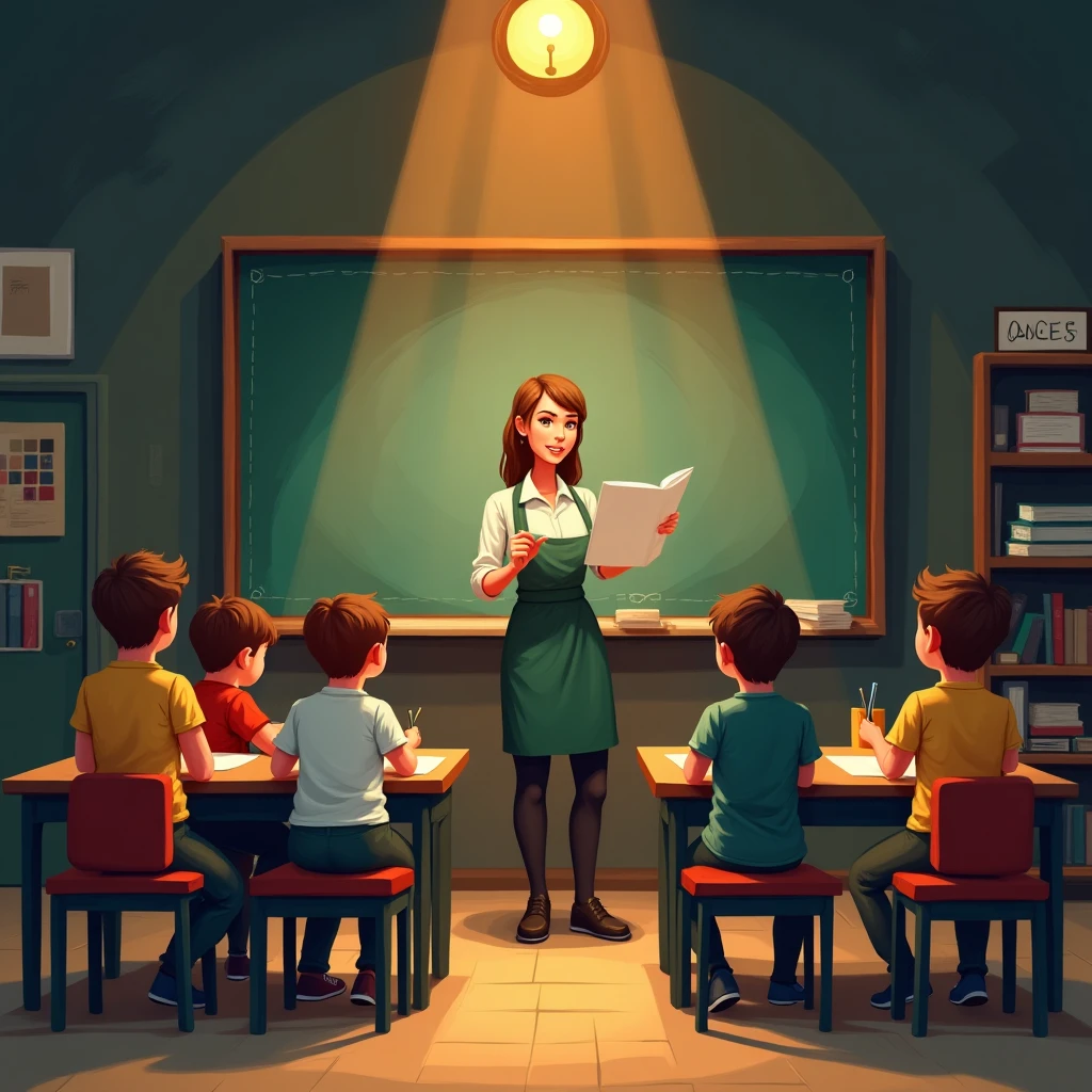 Engaging classroom setting