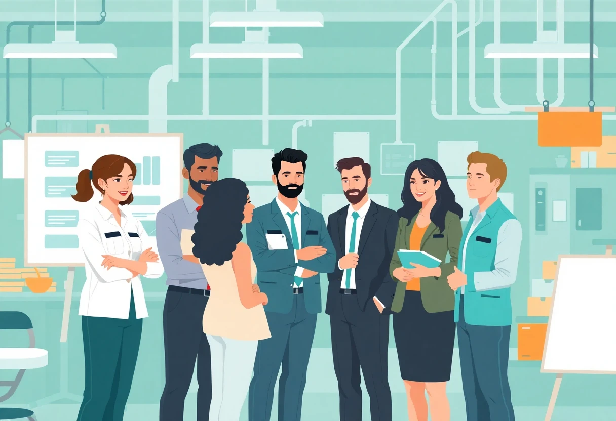 Teamwork in manufacturing