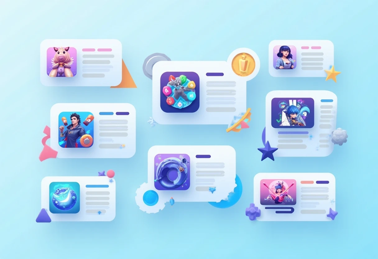Anime game icons