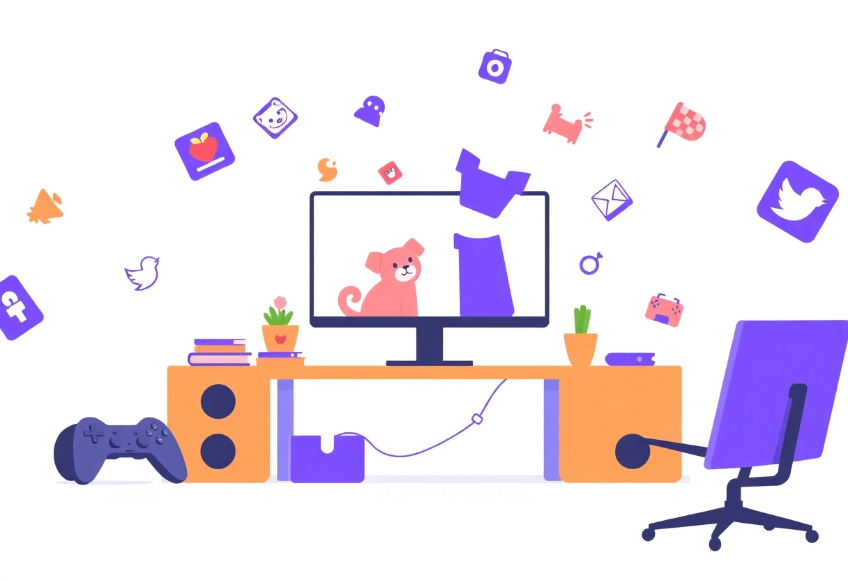 Pet-themed gaming icons