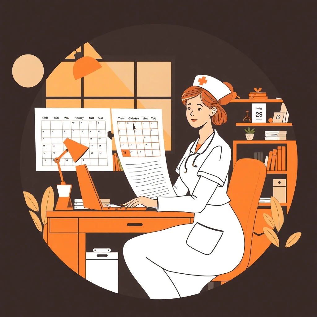 Balancing nursing schedule and family life