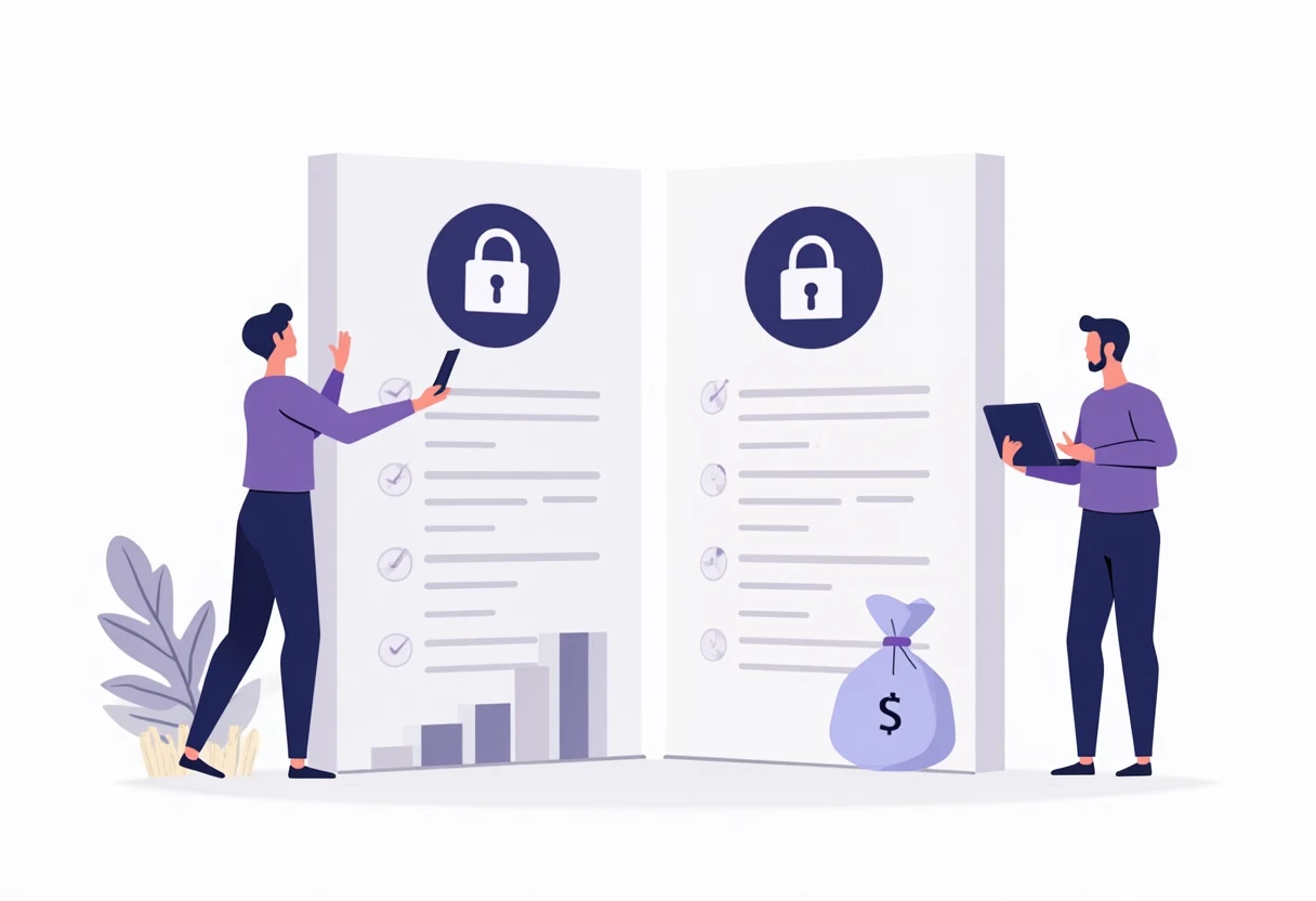 Fixed-rate loan concept illustration