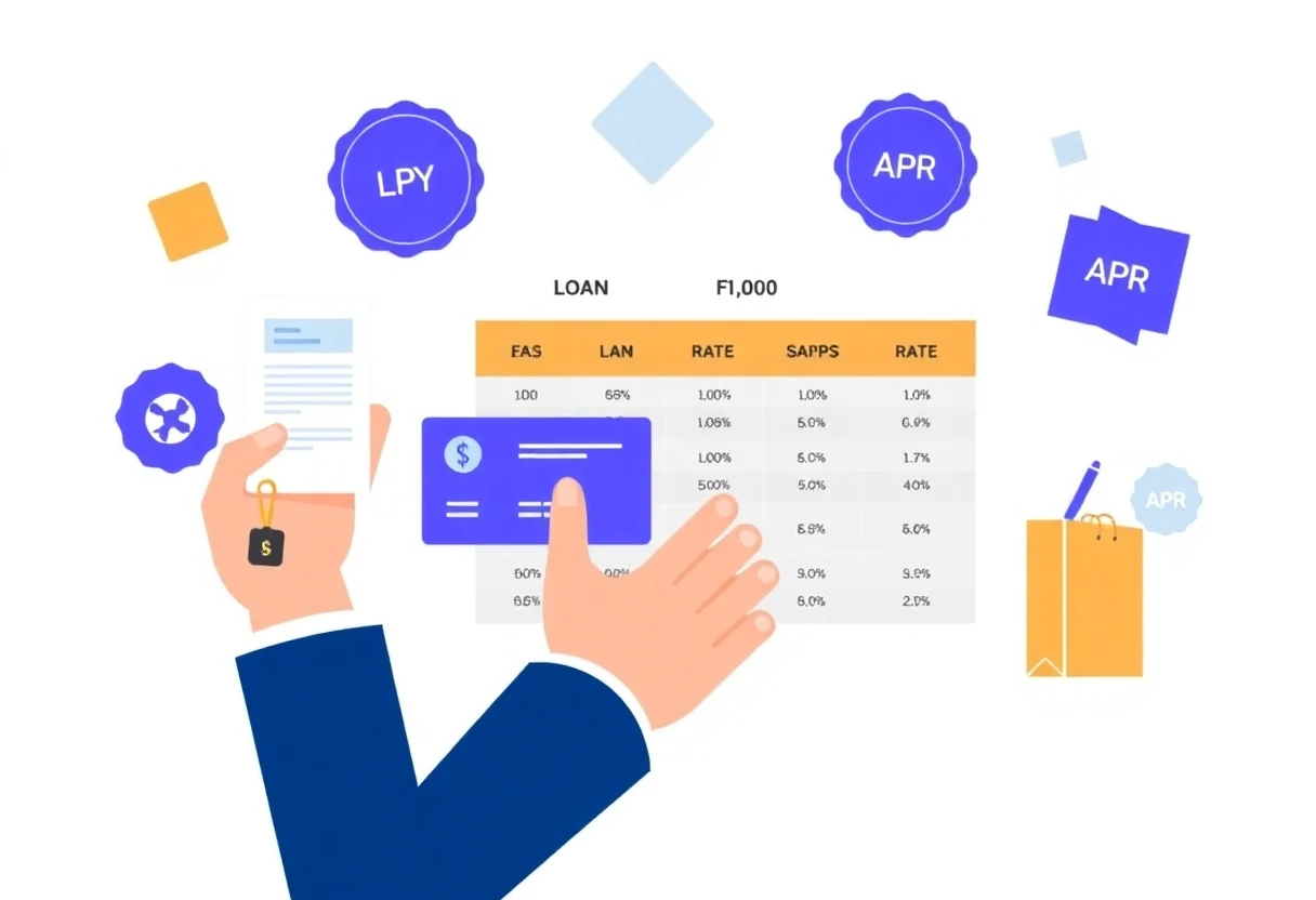 Discussing flexible loan options