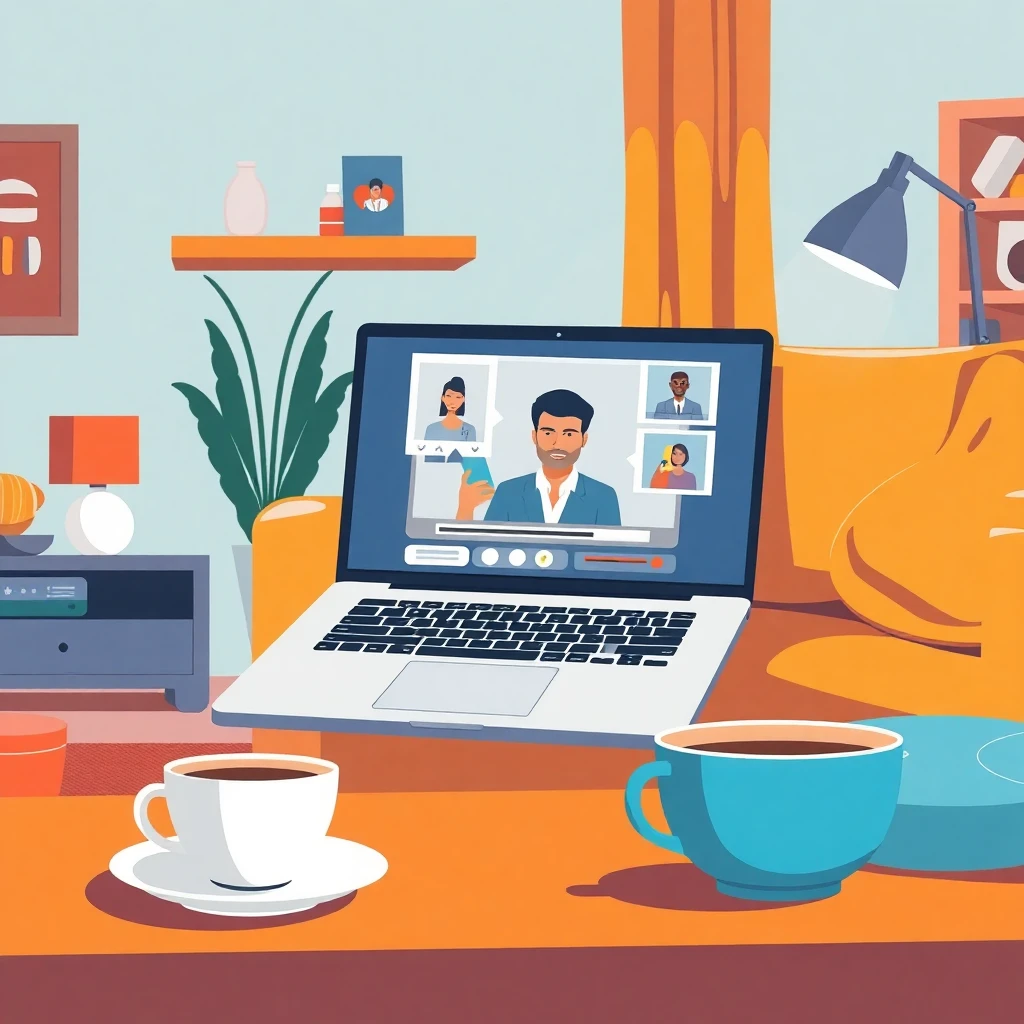 Remote work setting