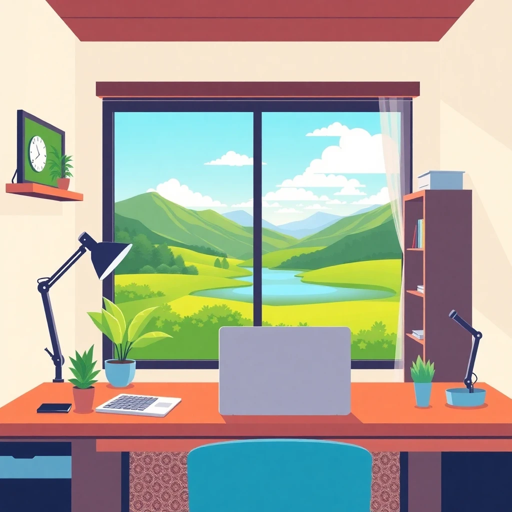 Remote work setting