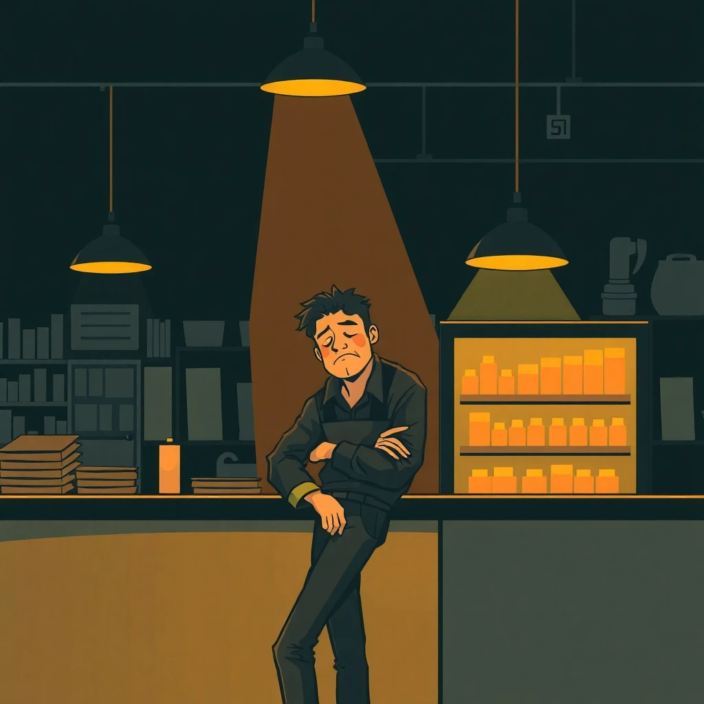 Night shift fatigue
