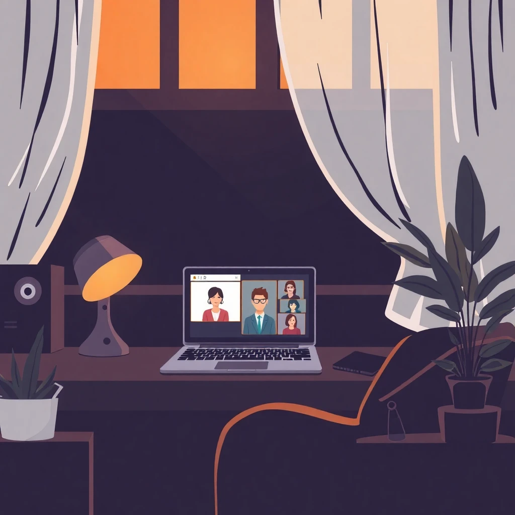 Remote work setting