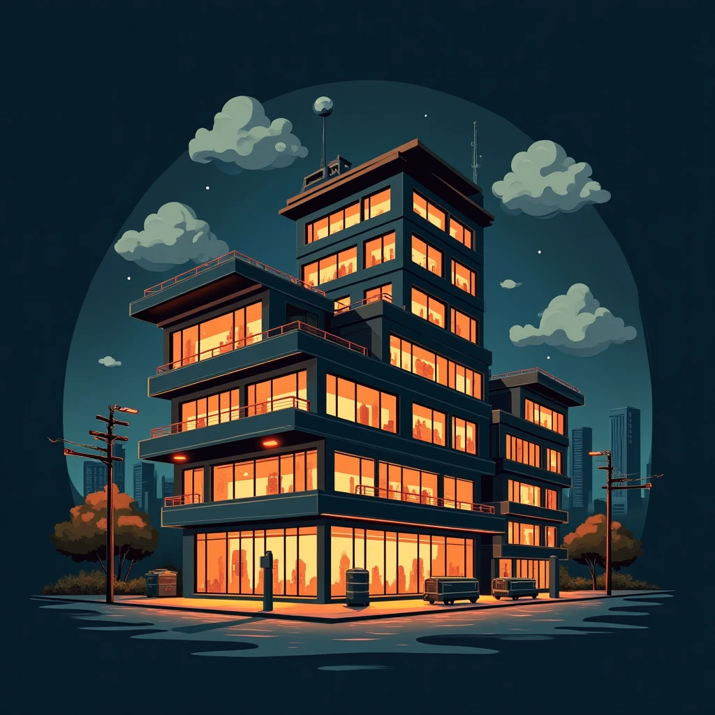 Top tech company office