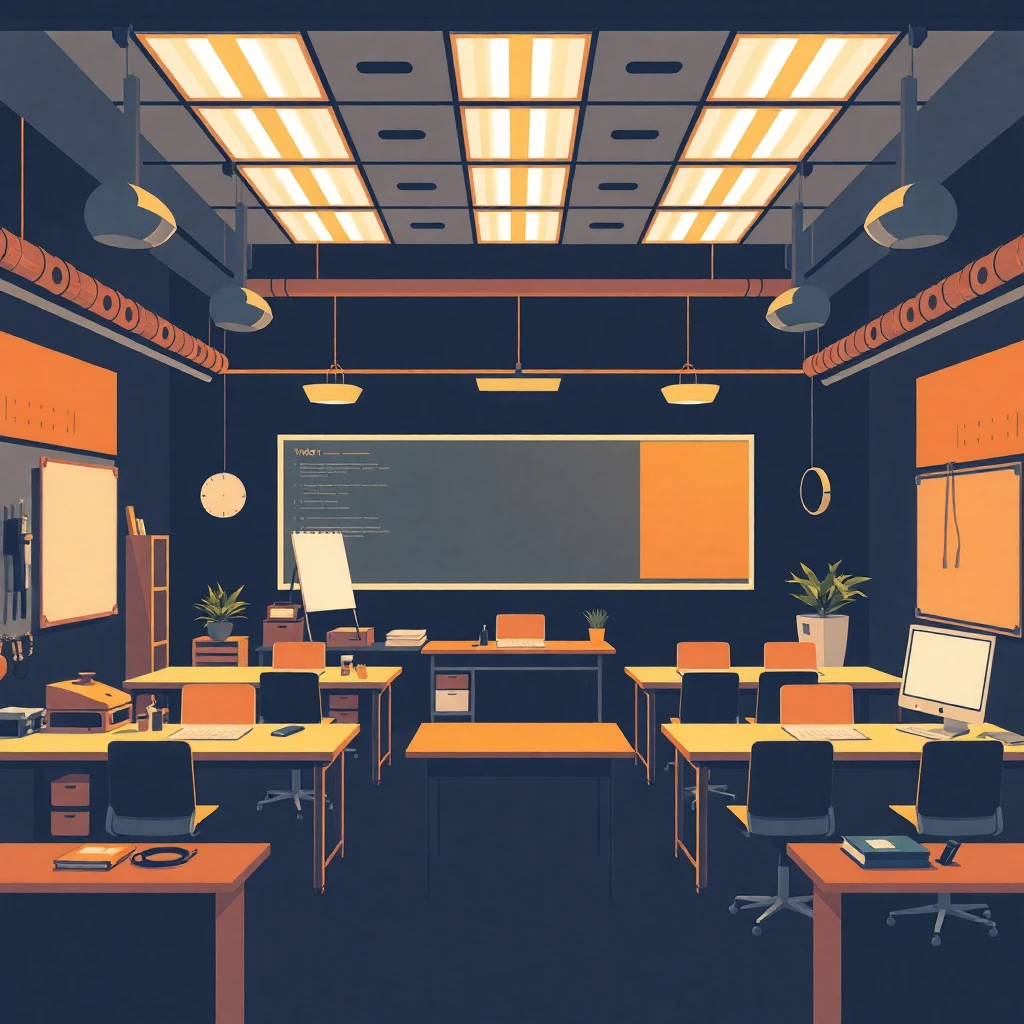 High-end teaching environment