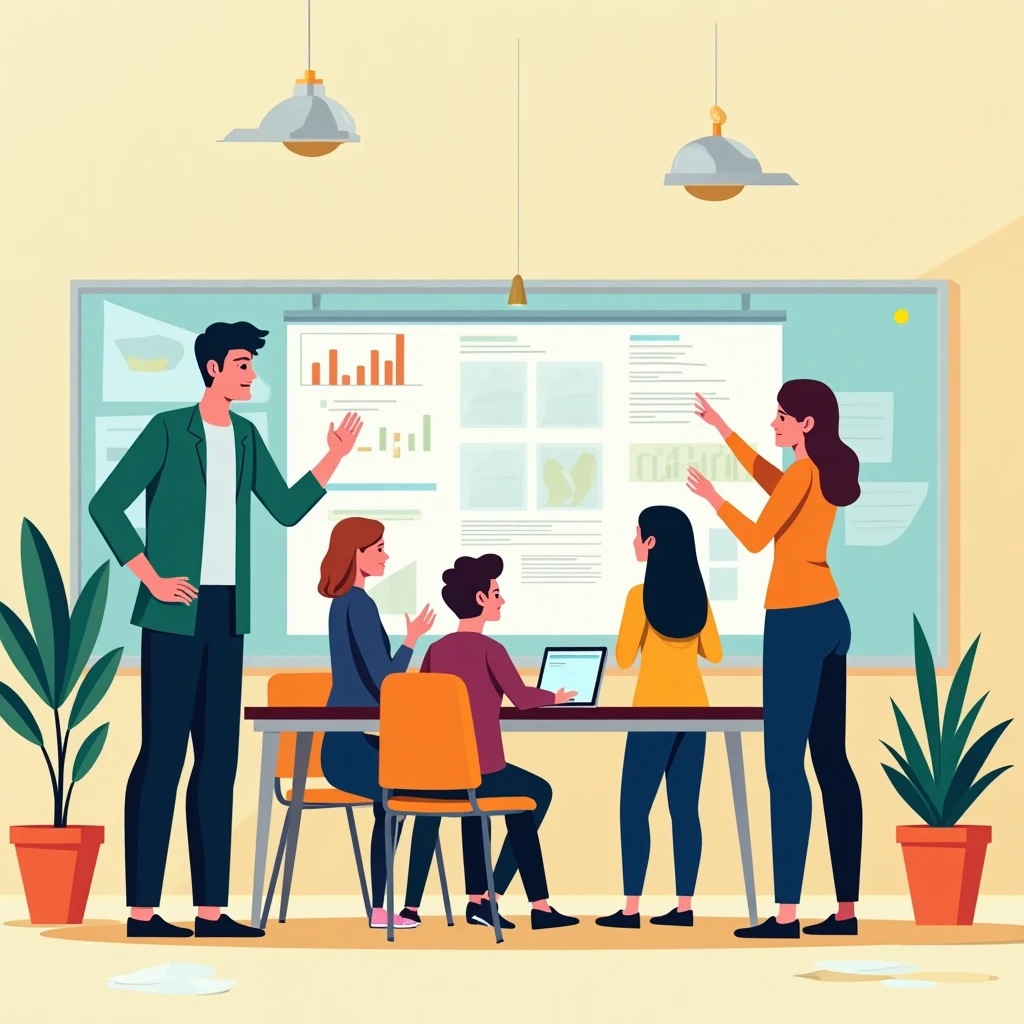 Engaging classroom environment