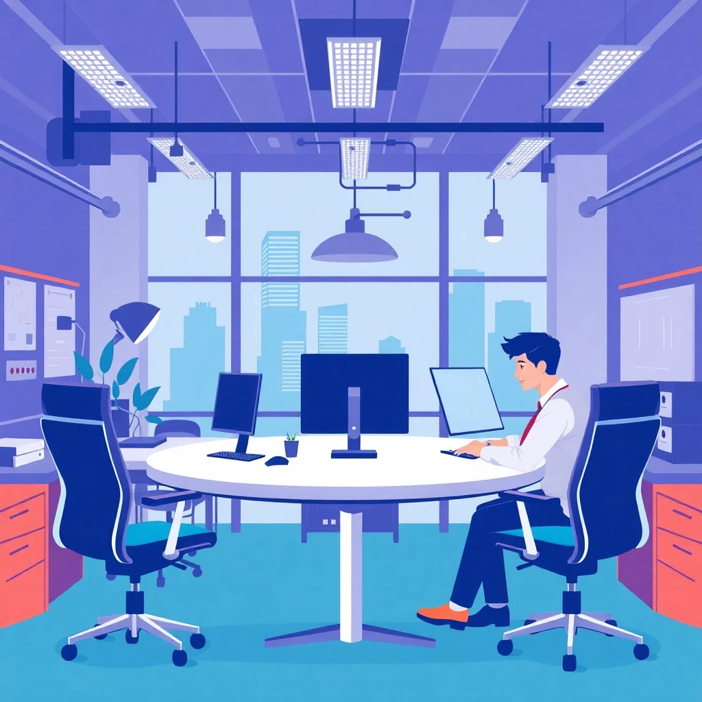 High-paying tech job setting