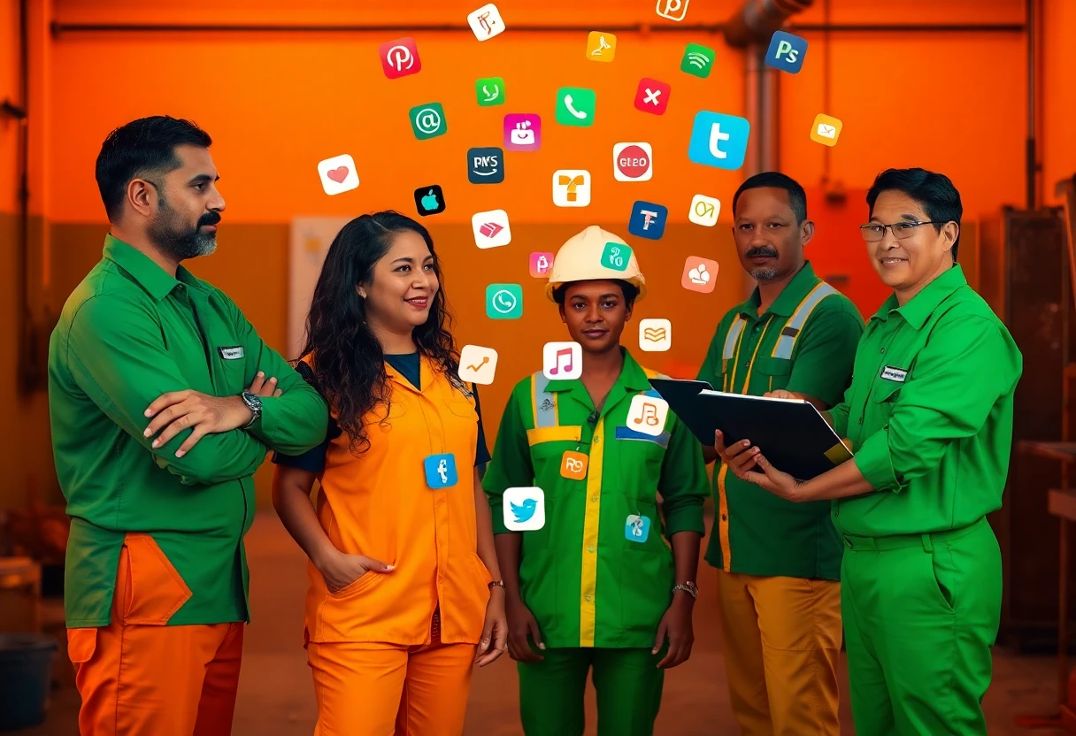 Top streaming apps collage