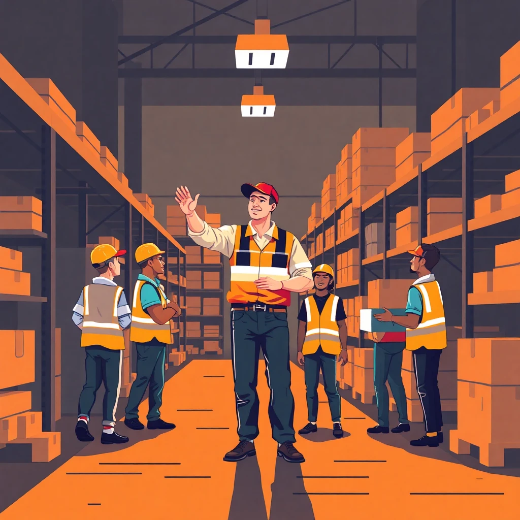 Warehouse team leadership