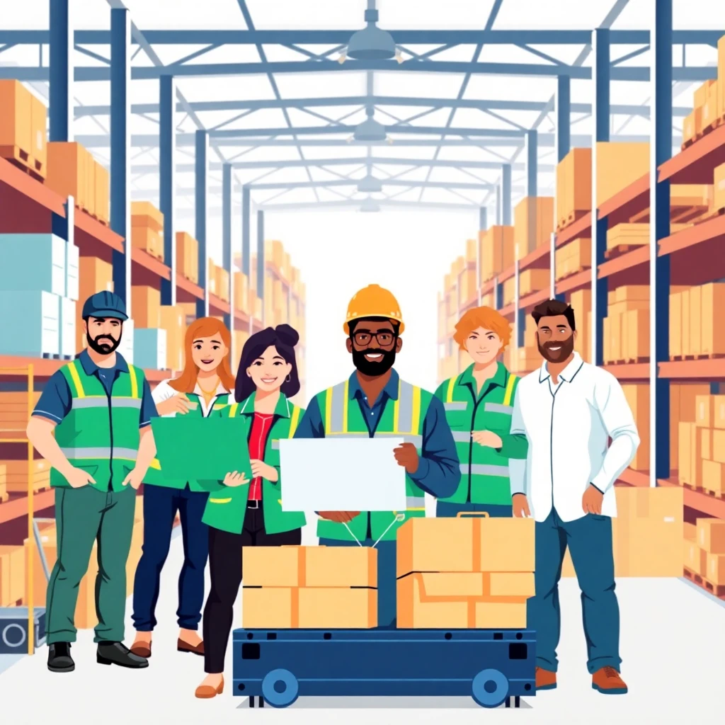 Dynamic warehouse team