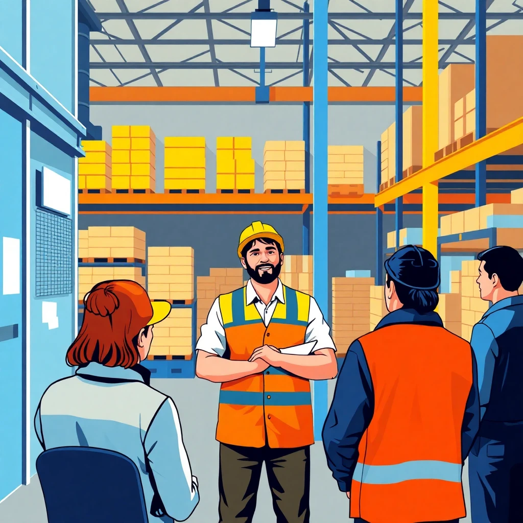 Warehouse training session