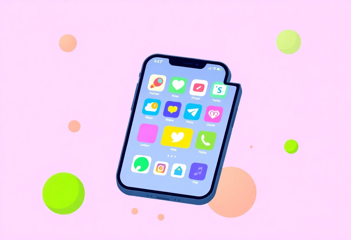 Visual representation of top app picks