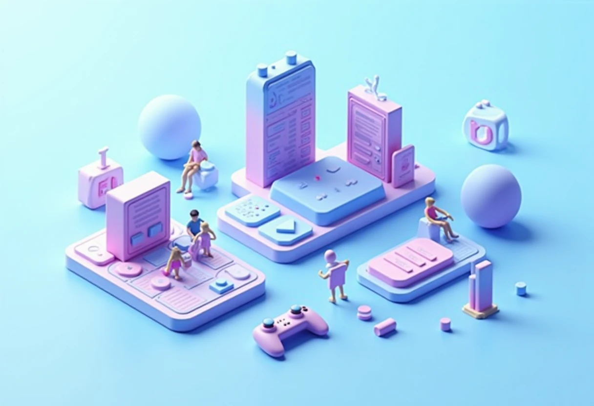 Mobiele game interface