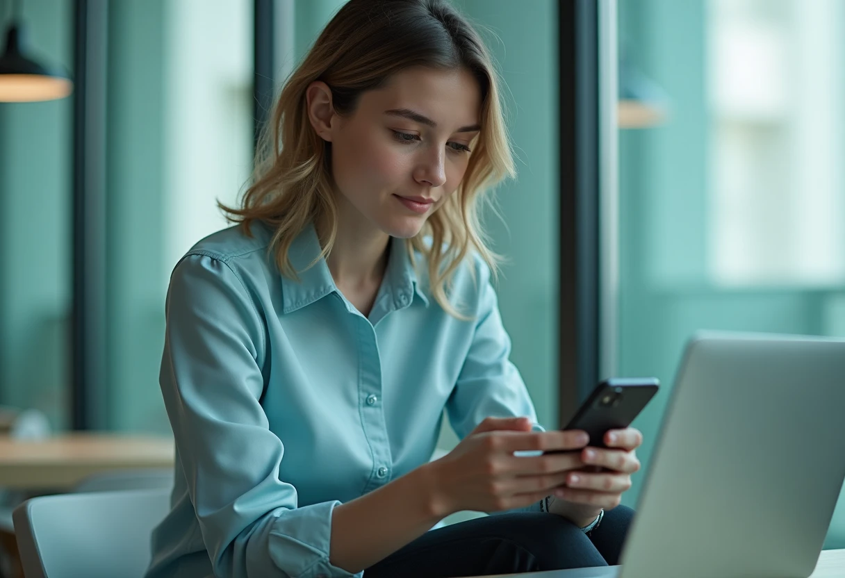 Email management app usage