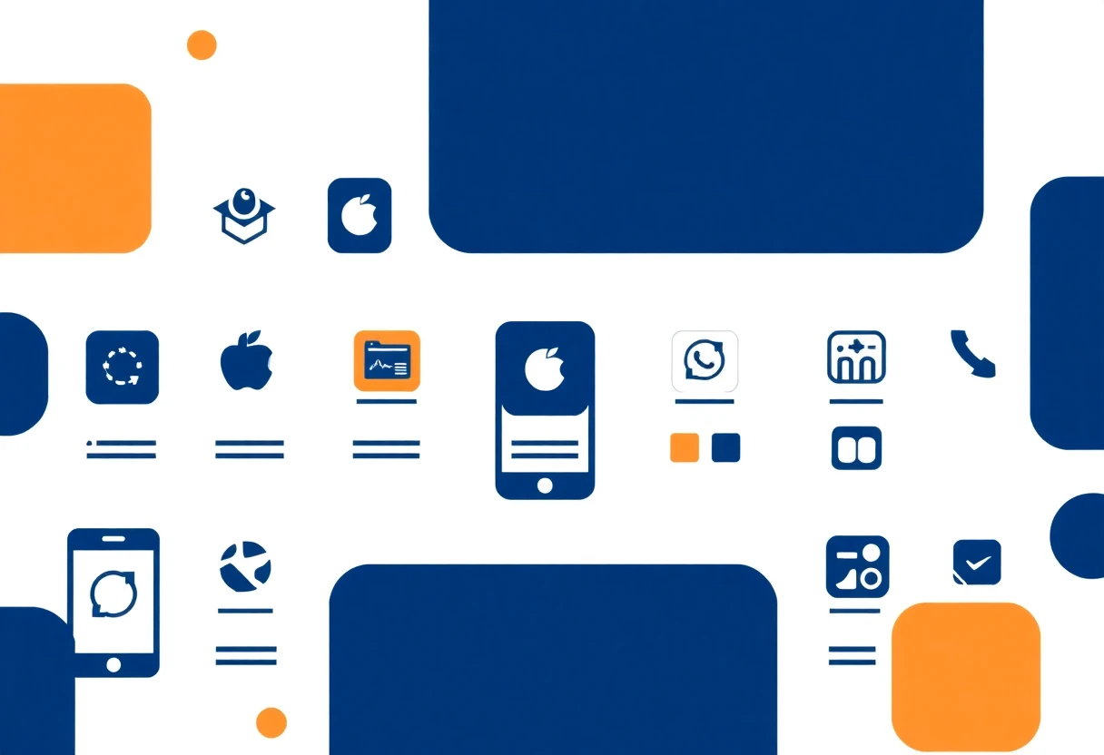 Organisierte App-Verzeichnis-Darstellung