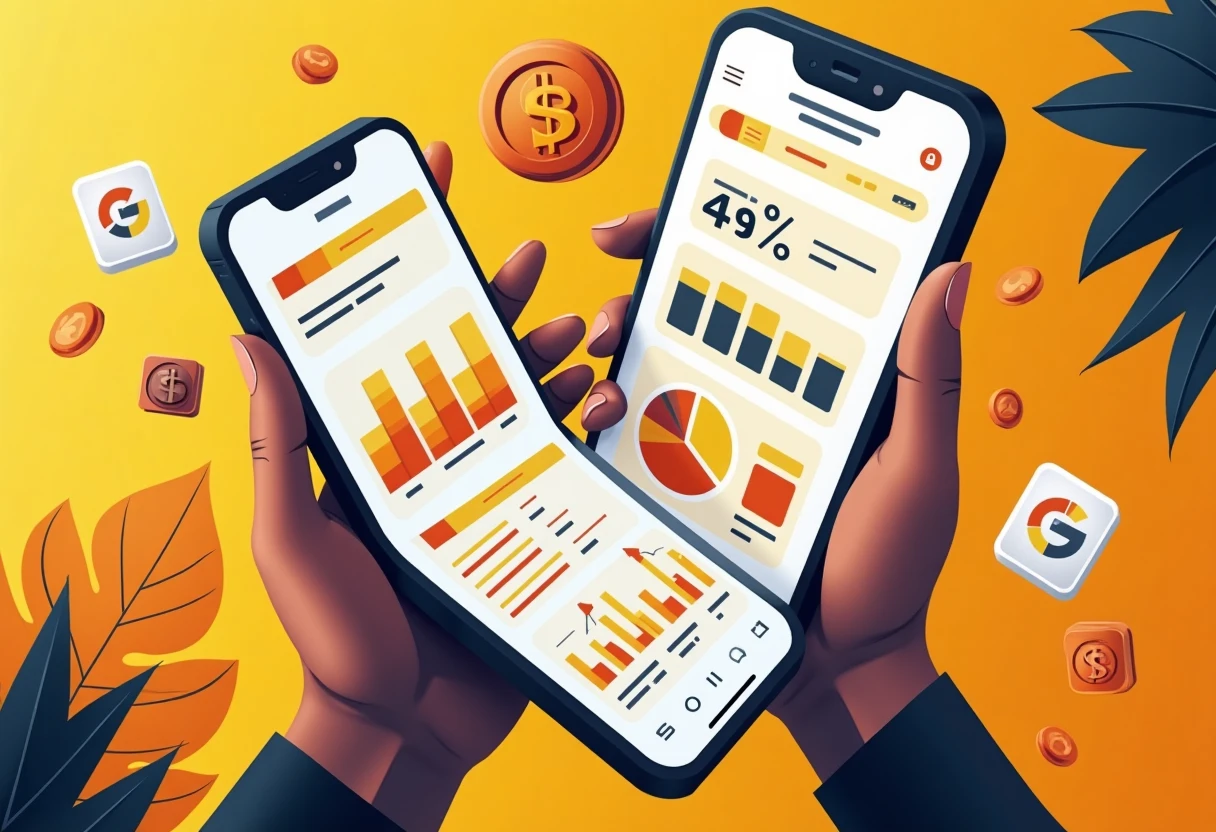 Advanced budgeting app interface