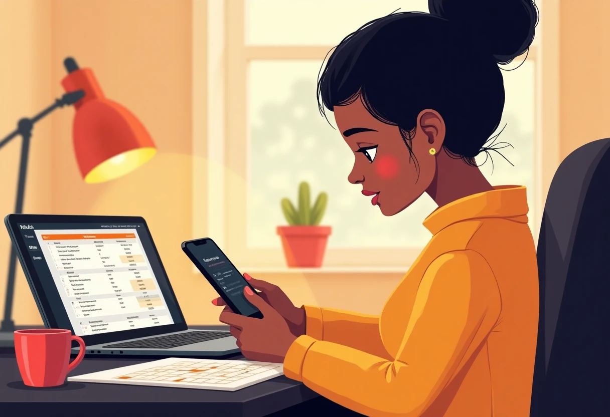 Using a budgeting app