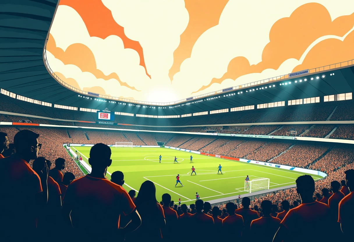 Aficionados en el Volkswagen Arena