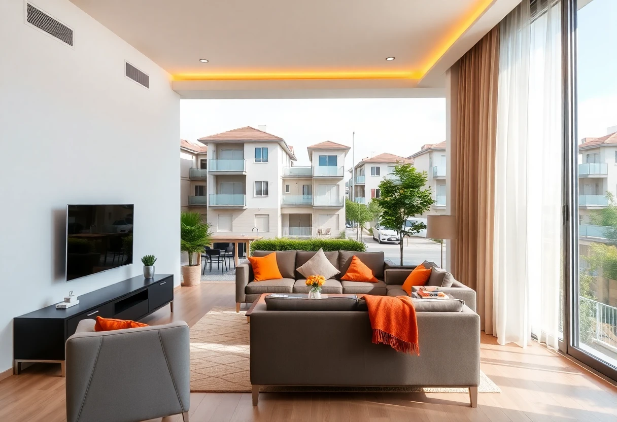 Interior de apartamento premium en Owings Mills