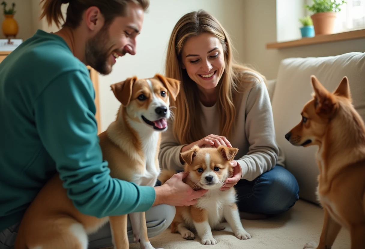 Visite d'un refuge pour animaux