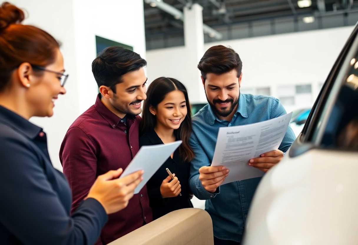 Reviewing car loan options
