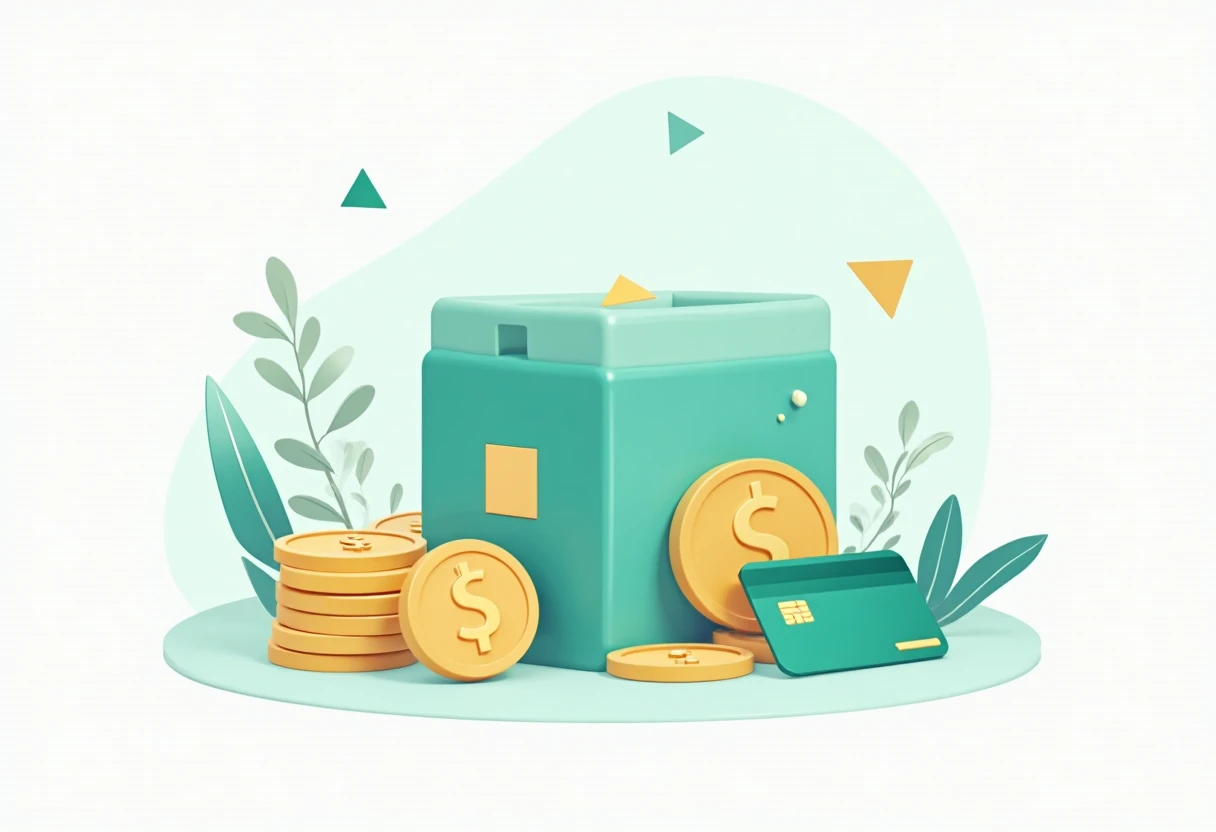 Illustration abstraite de finances