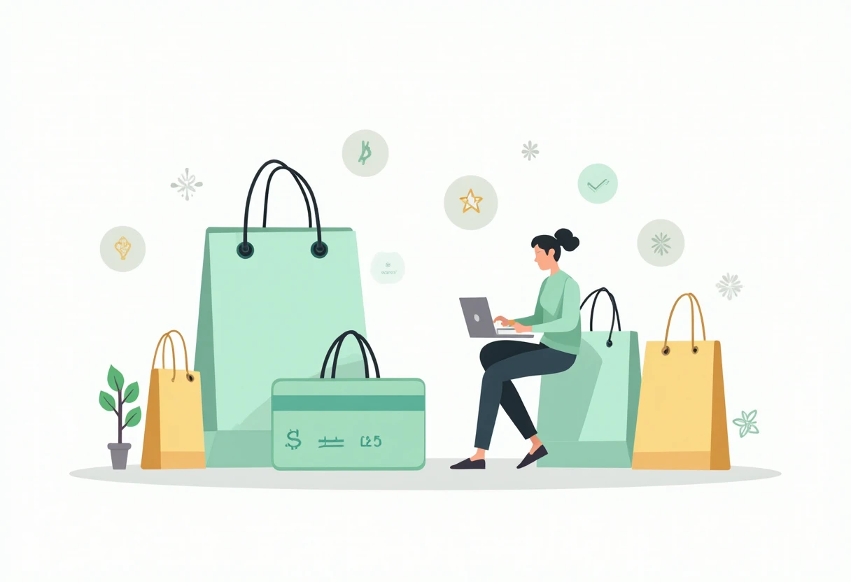 Shopping online with cashback rewards