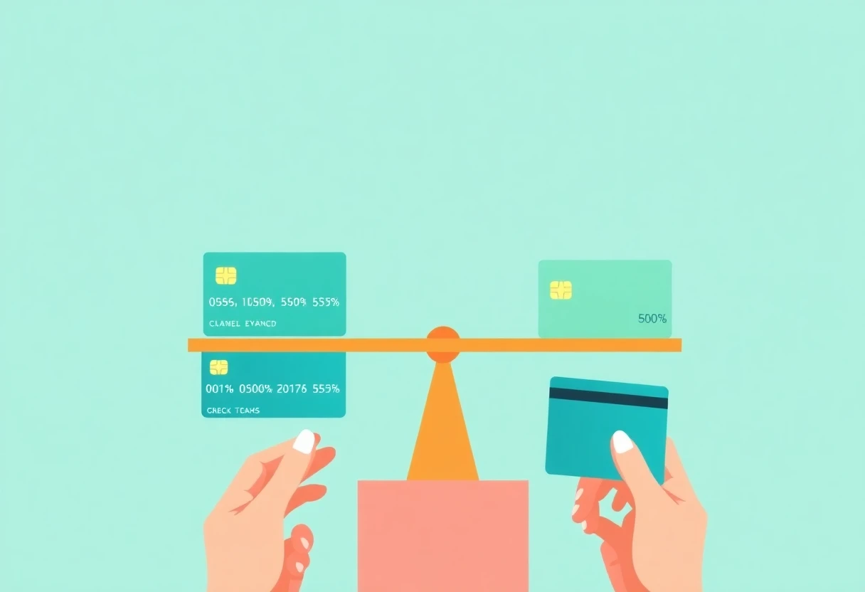 Cashback comparison visual