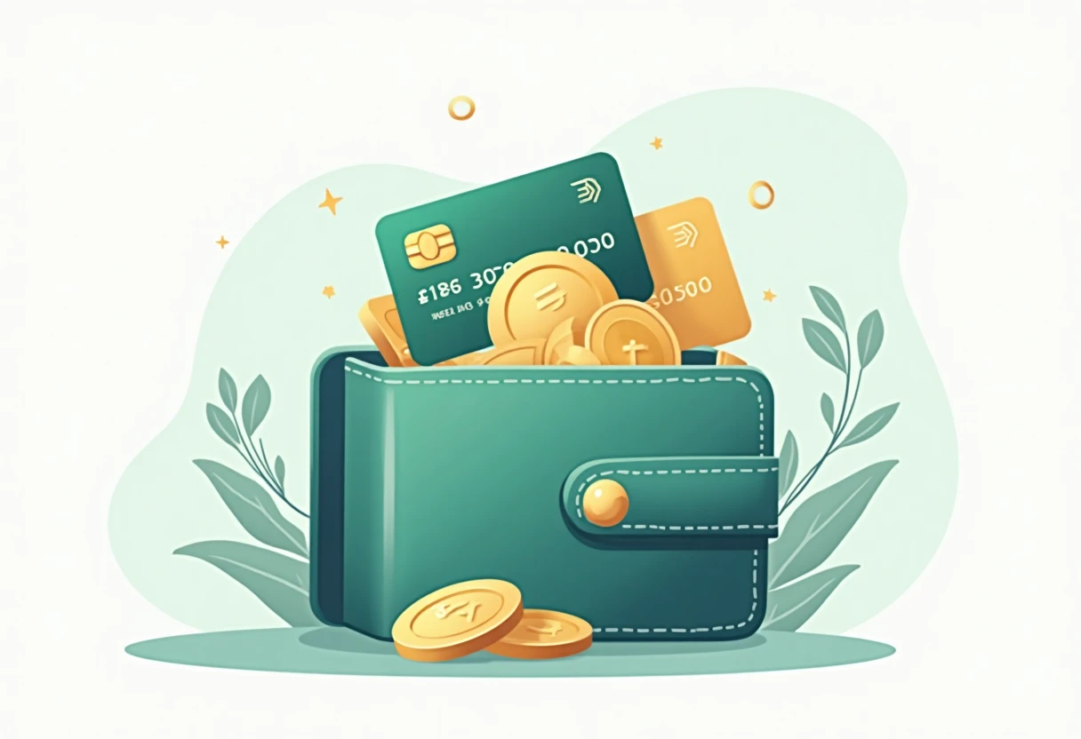Wallet with cashback rewards