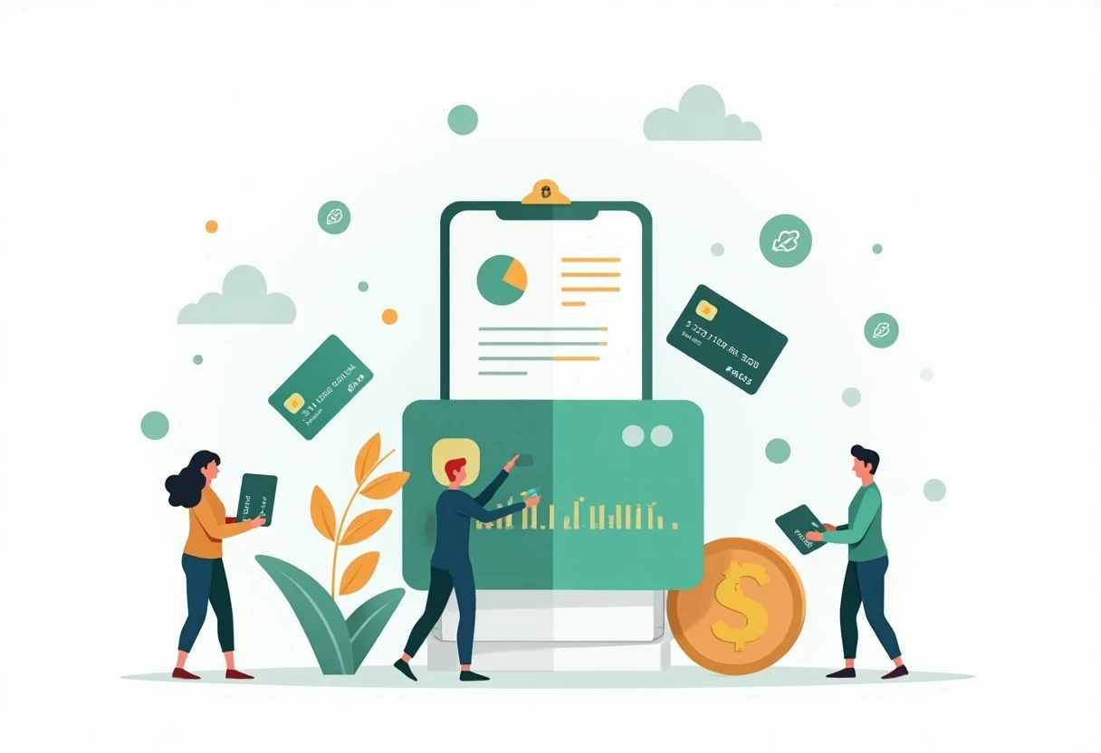 Students managing finances
