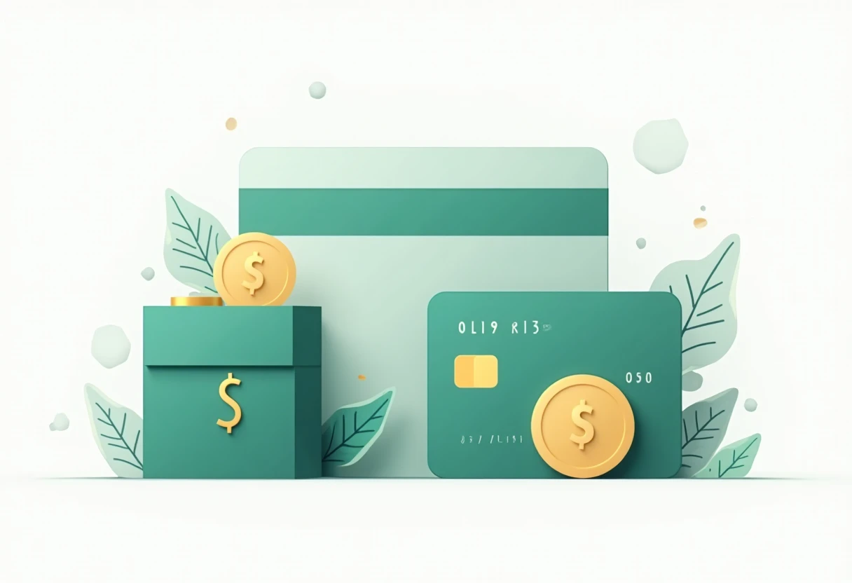 Cashback-Kreditkarten Illustration