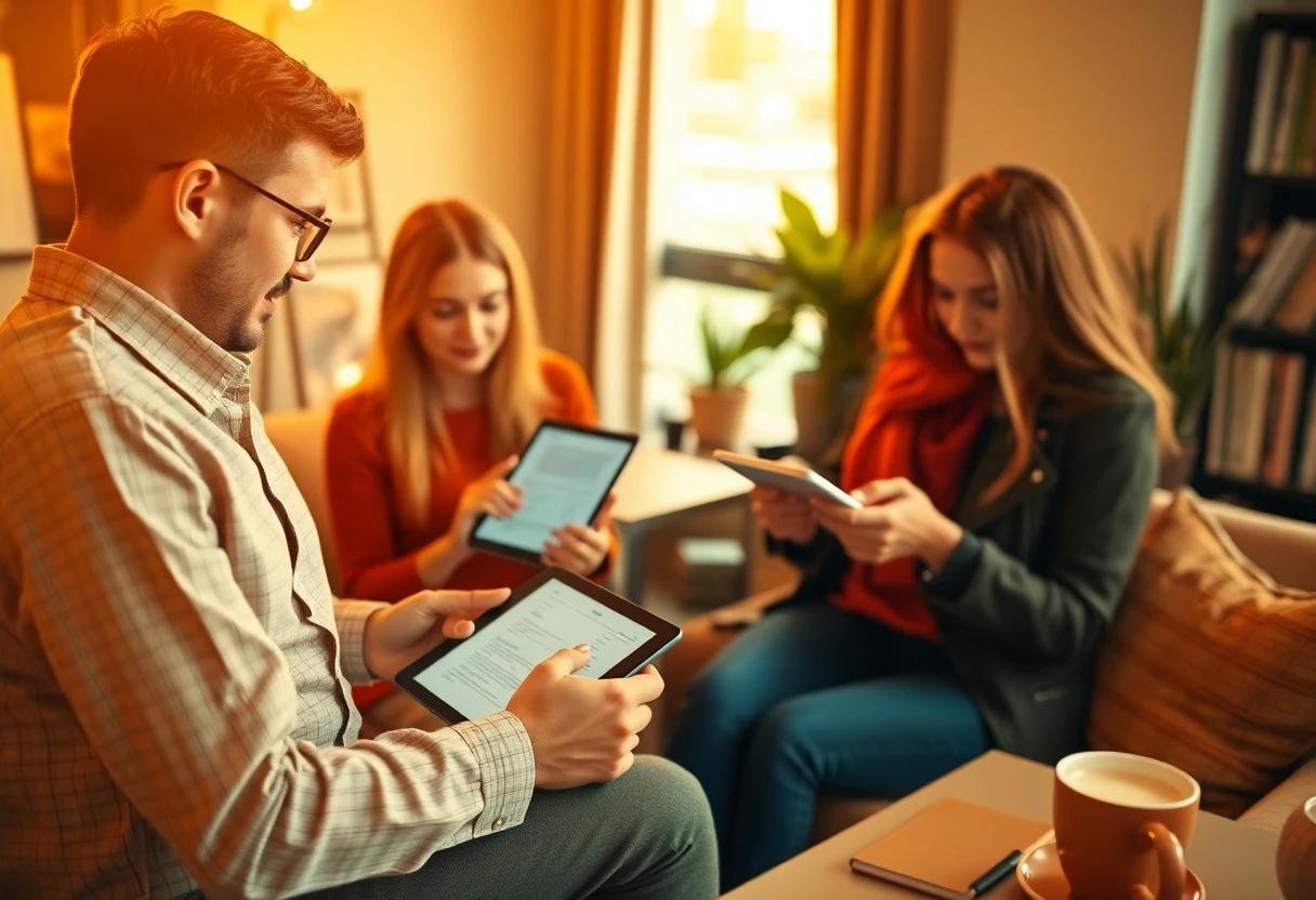 Birou modern cu documente financiare