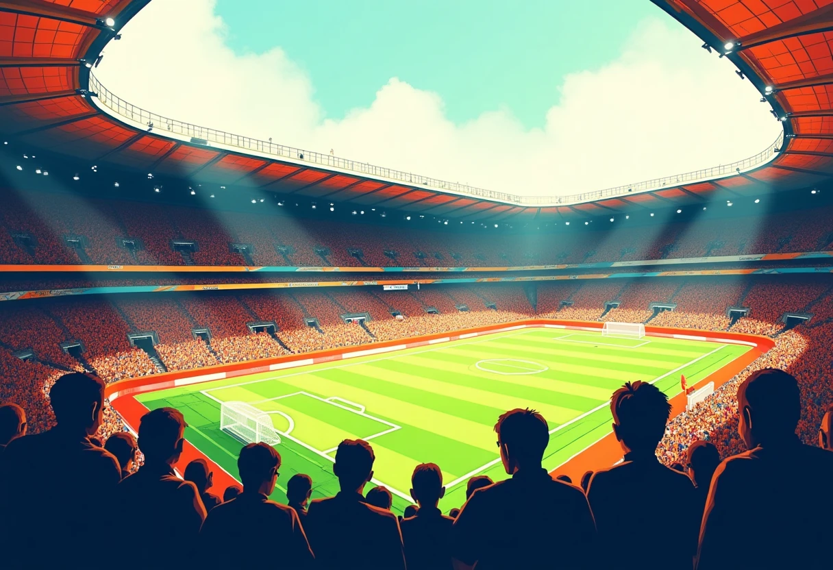 Champions League stadium atmosphere