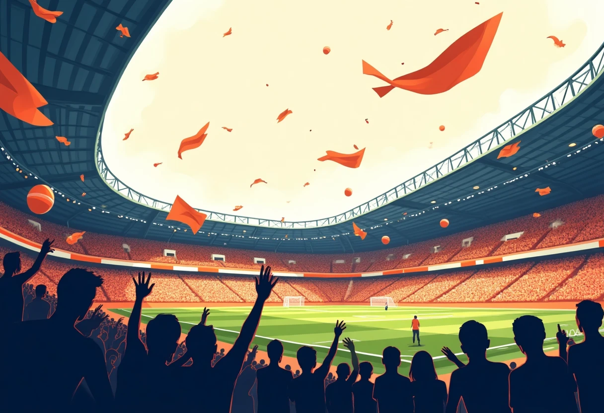 Champions League stadium atmosphere