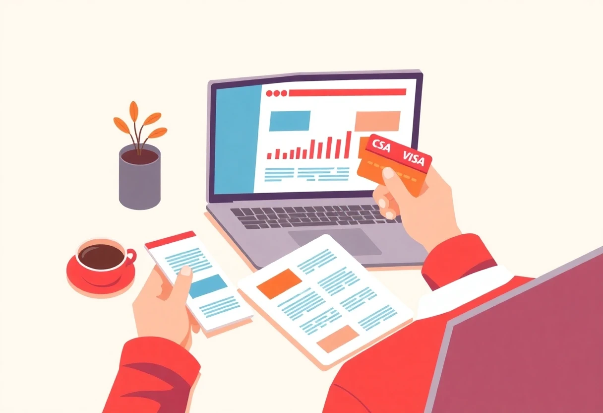 Comparing credit card options