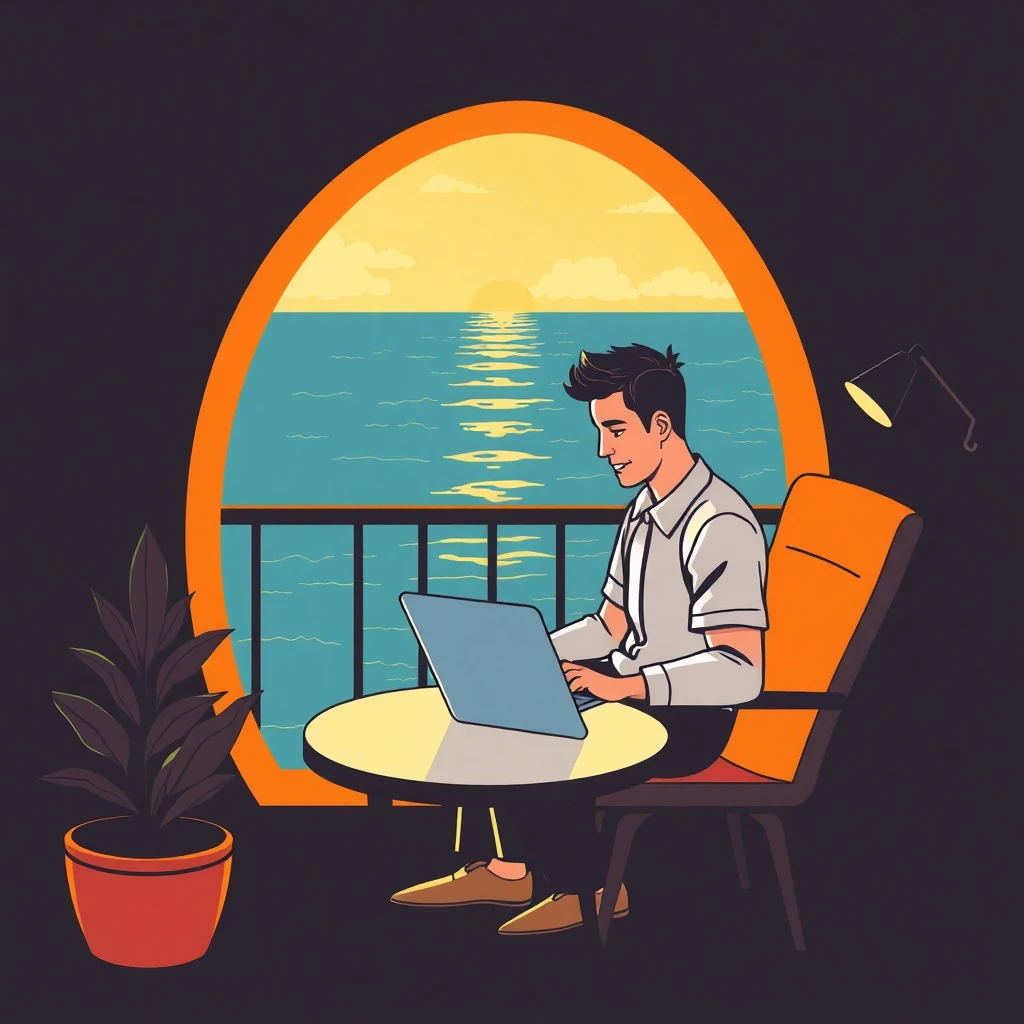 Flexible remote work setup