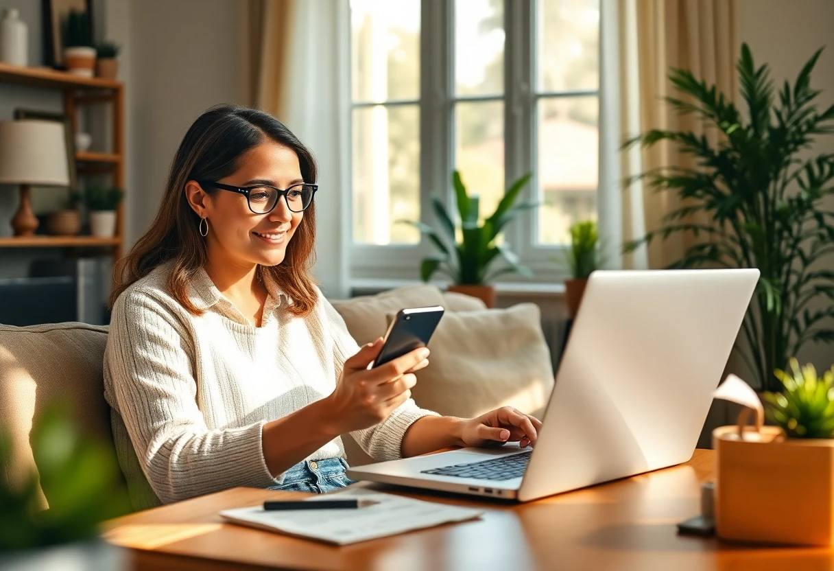 Applying for a loan online