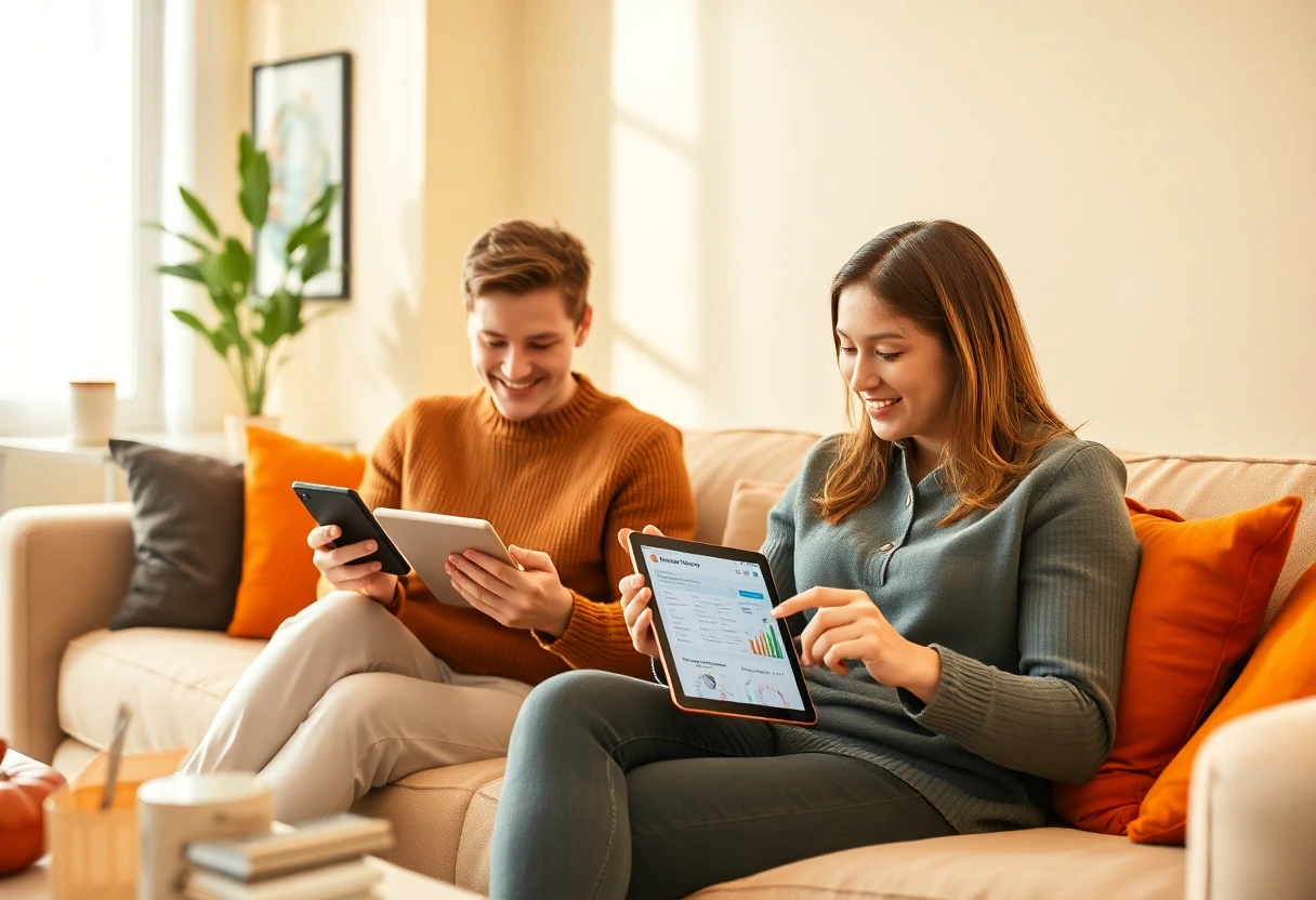 Comparing loans in a comfortable setting