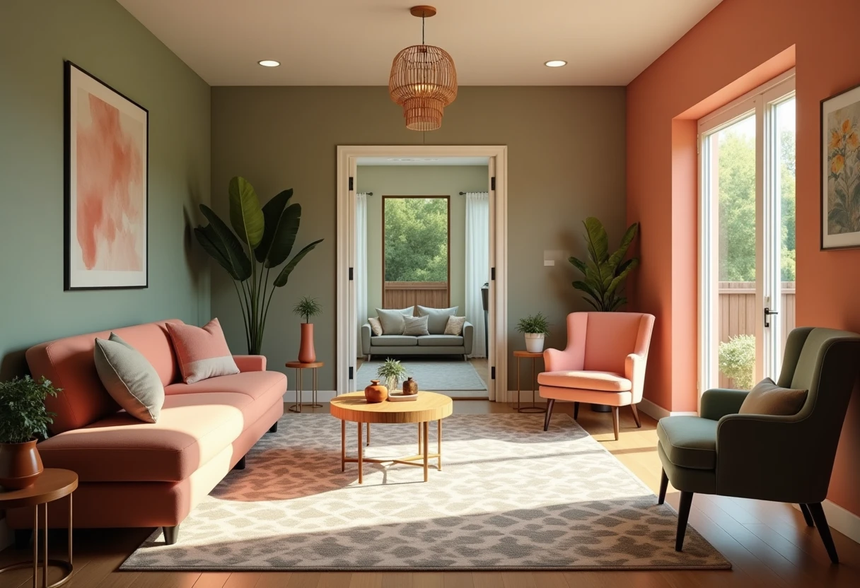 Luxury San Bernardino apartment lobby