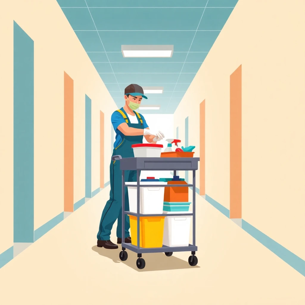 Organizing cleaning supplies