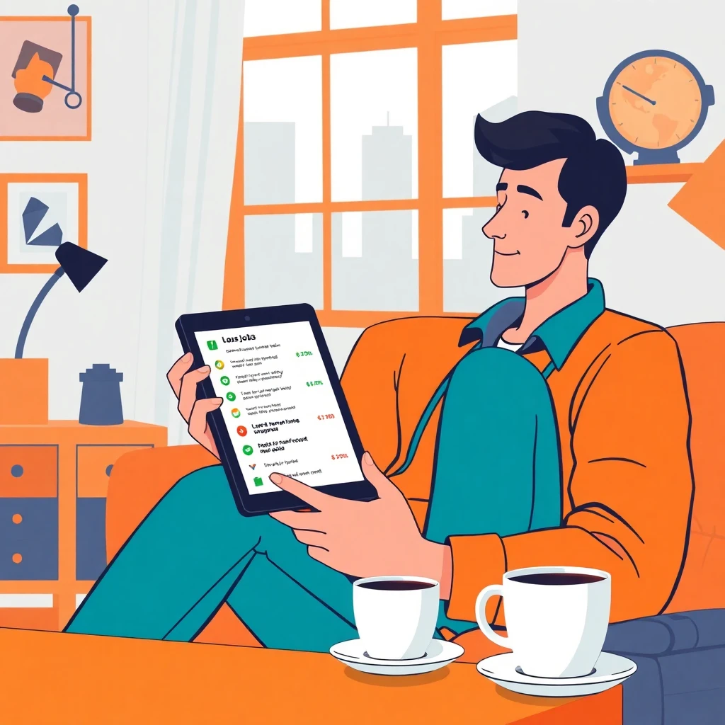 Reviewing cleaning job opportunities