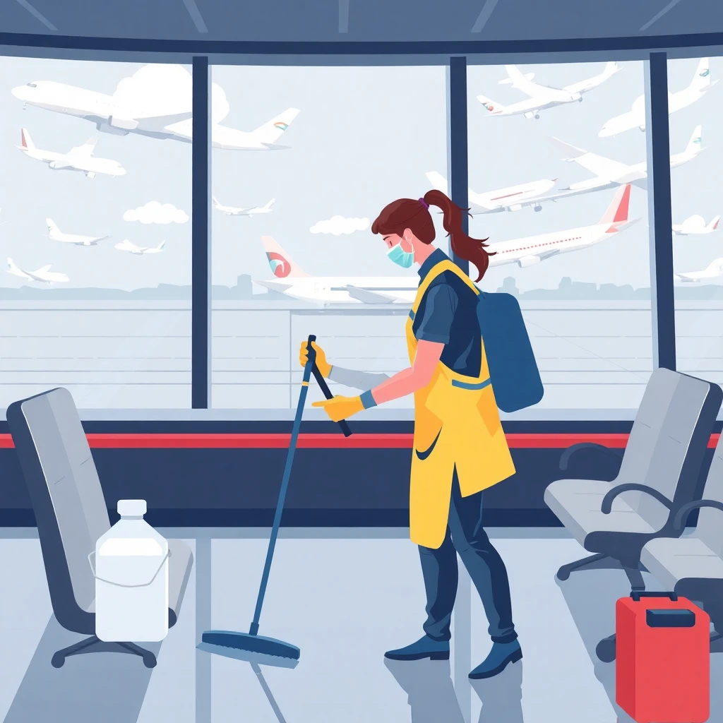 Cleaning job with travel perks